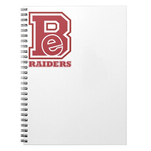 .Bellefonte Raiders Be Spiral Carnet (Devant)