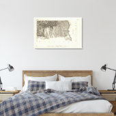 Bellegarde Canvas Afdruk (Insitu (Slaapkamer))