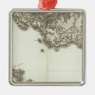 BelleIsle Metalen Ornament