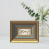 Bellemare Table Number Kaart (Staand voorkant)