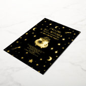 Bellen Alle Heksen Hemelse Halloween Party Folie Uitnodiging (Gedraaid)