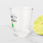 Bellenrinkelaars Shot Glas (Rechts)