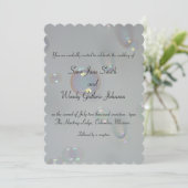 Bellentijd Bruiloft Kaart (Staand voorkant)