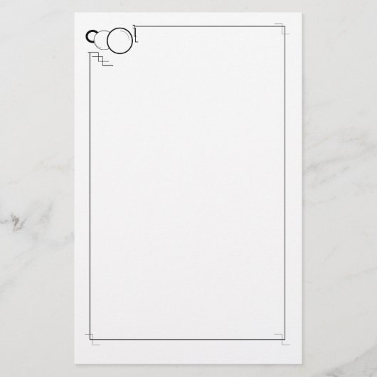 bellenworm briefpapier (Voorkant)