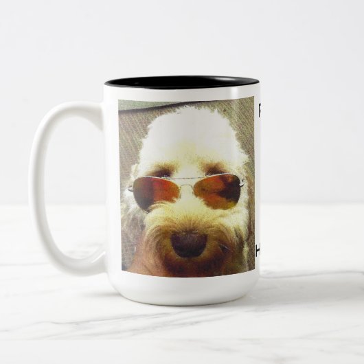 BELLER Mug à deux tons, 15 oz (Gauche)