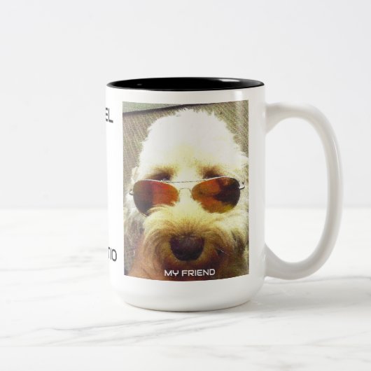 BELLER Mug à deux tons, 15 oz (Droit)