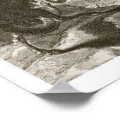 Bellerophon Fights the Chimera, 1731 (graving) Poster (Hoek)