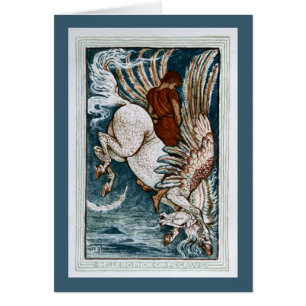 Bellerophon op Pegasus