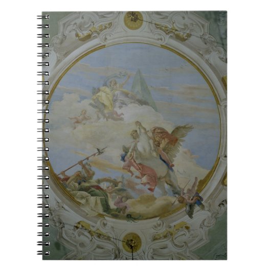 Bellerophon Riding Pegasus, c.1746-47 (fresco) Notitieboek (Voorkant)
