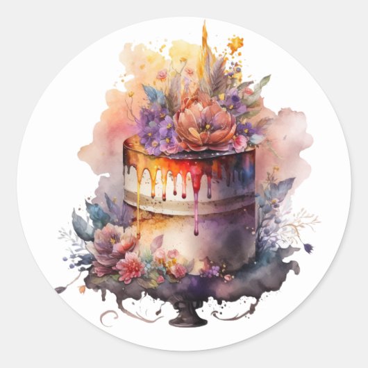 Belles Autocollants pour Gâteau (Devant)