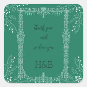 Belles Autocollants Verts (Devant)