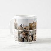 Belles aventures Mariages Photo Collage Mug (Devant gauche)