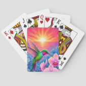 Belles Cartes à Jouer de Colibri (dos)