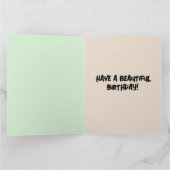 BELLES CARTES D'ANNIVERSAIRE DE FILLES NOIRES (Intérieur)