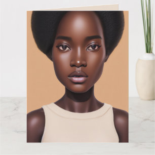 BELLES CARTES D'ANNIVERSAIRE DE FILLES NOIRES