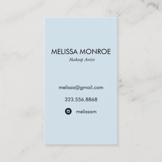 Belles cartes d'artiste maquillage rouge clair (Dos)