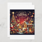 Belles Cartes de Noël (Devant / Derrière)