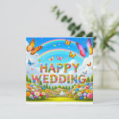 Belles Cartes de voeux Mariages (Debout devant)