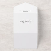 Belles Cartes Faire-part de naissance Photo Script (Dehors)