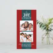 Belles cartes photos de Noël (Debout devant)