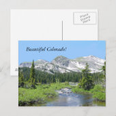 Belles cartes postales du Colorado (Devant / Derrière)