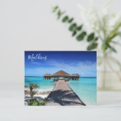 Belles cartes postales Maldives (Debout devant)