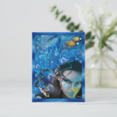 Belles Cartes Postales Mara Mermaid (Debout devant)
