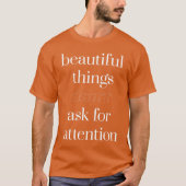 Belles choses Basic Dark T-Shirt (Devant)