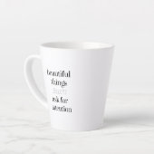 Belles choses Latte Mug (Angle gauche)