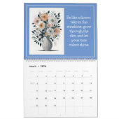 Belles citations de fleurs Calendrier botanique (Mar 2026)