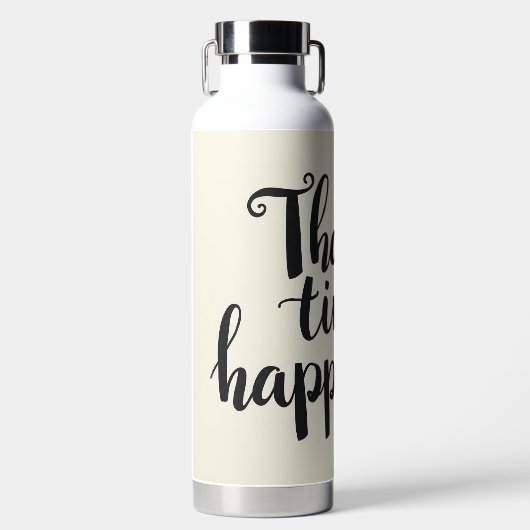 Belles citations NO.3 Bouteille d'eau (Avant)