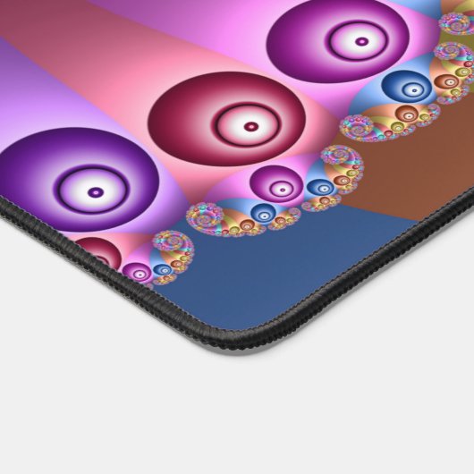 Belles couleurs arc-en-ciel Art fractal Abstrait (Coin)