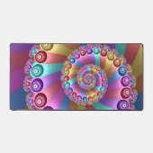 Belles couleurs arc-en-ciel Art fractal Abstrait (Recto)