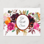 Belles Couleurs Automne Obtenir Bonne Carte Postal (Devant)