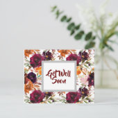 Belles couleurs d'automne Carte de rétablissement (Debout devant)