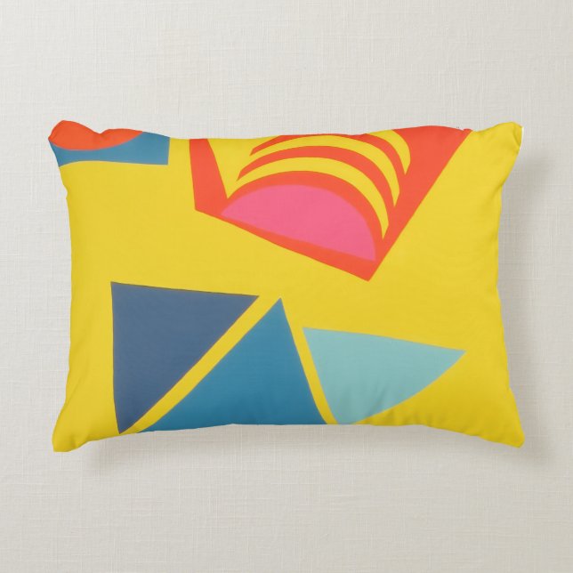 Belles couleurs vives ! Coussin de décoration (Devant)