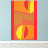 Belles couleurs vives ! Impression sur toile (Insitu (Plancher de Bois))