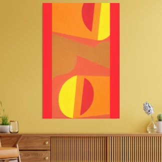Belles couleurs vives ! Impression sur toile