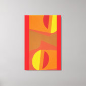Belles couleurs vives ! Impression sur toile (Recto)