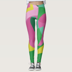 Belles couleurs vives ! Leggings