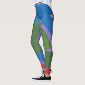 Belles couleurs vives ! Leggings (Gauche)
