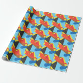 Belles couleurs vives ! Papier cadeau (Déroulé)