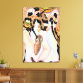 Belles Dames Africaines Impression sur Toile Art P (Insitu(Salon))