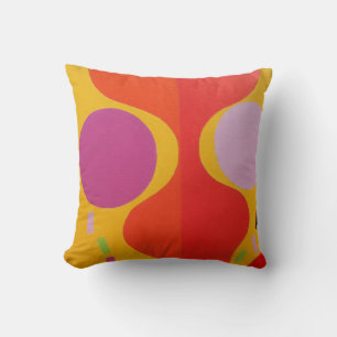 Belles et Vibrantes Couleurs! Coussin de jet