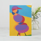 Belles et Vibrantes Couleurs ! Invitation (Debout devant)