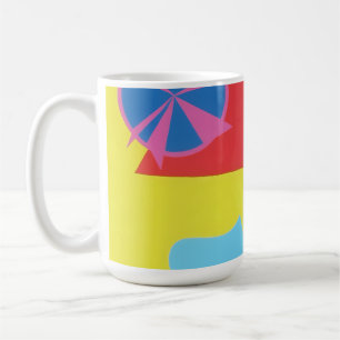 Belles et Vibrantes Couleurs ! Tasse à café