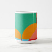 Belles et Vibrantes Couleurs ! Tasse à Café (Centre)
