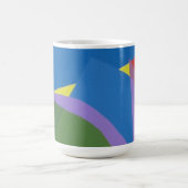 Belles et Vibrantes Couleurs ! Tasse à Café (Centre)