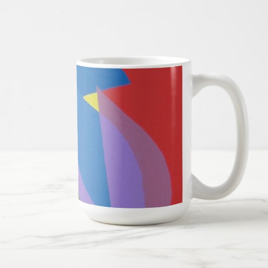 Belles et Vibrantes Couleurs ! Tasse à Café (Droite)