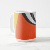 Belles et Vibrantes Couleurs ! Tasse à Café (Devant gauche)